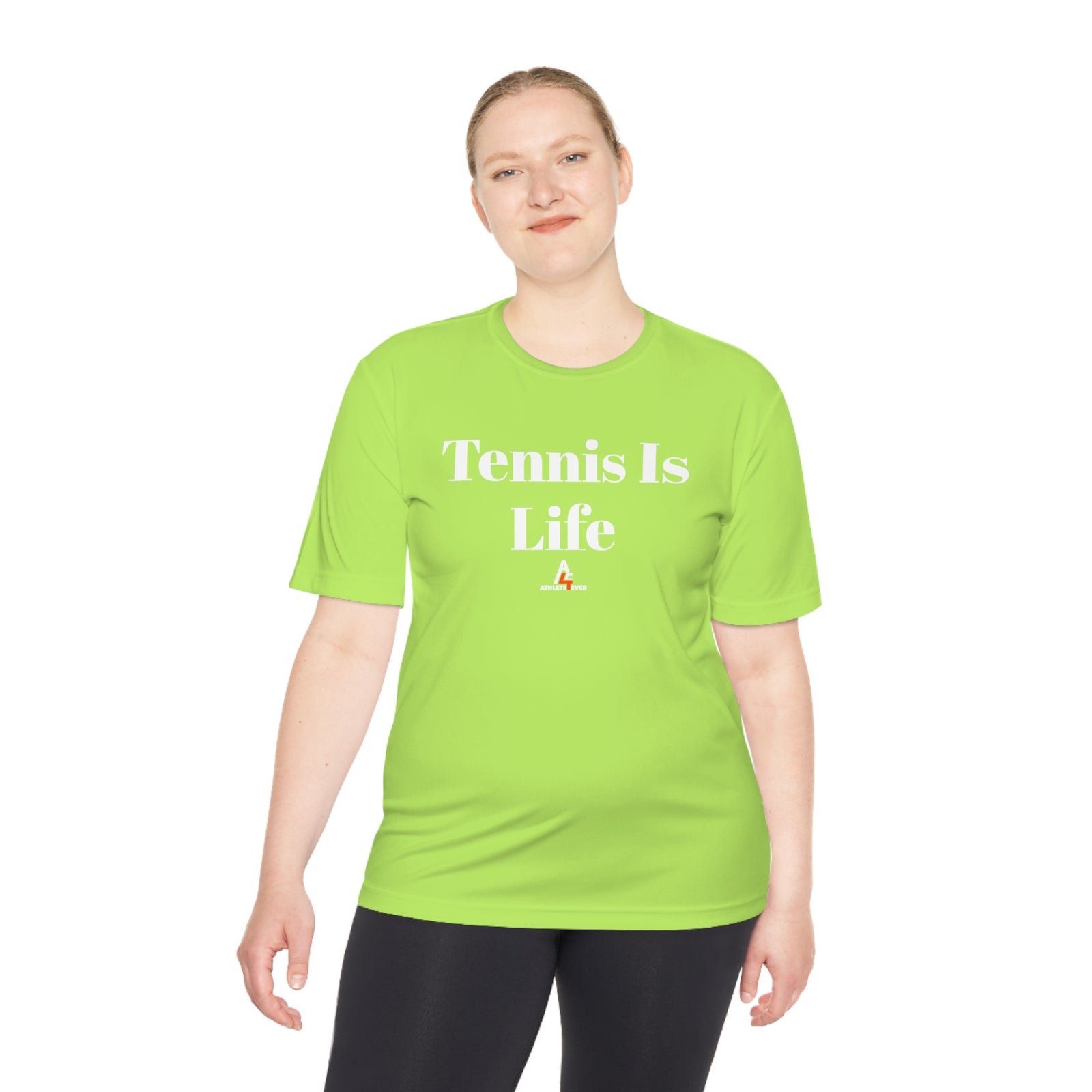 A4E Tennis Is Life Unisex Moisture Wicking Tee