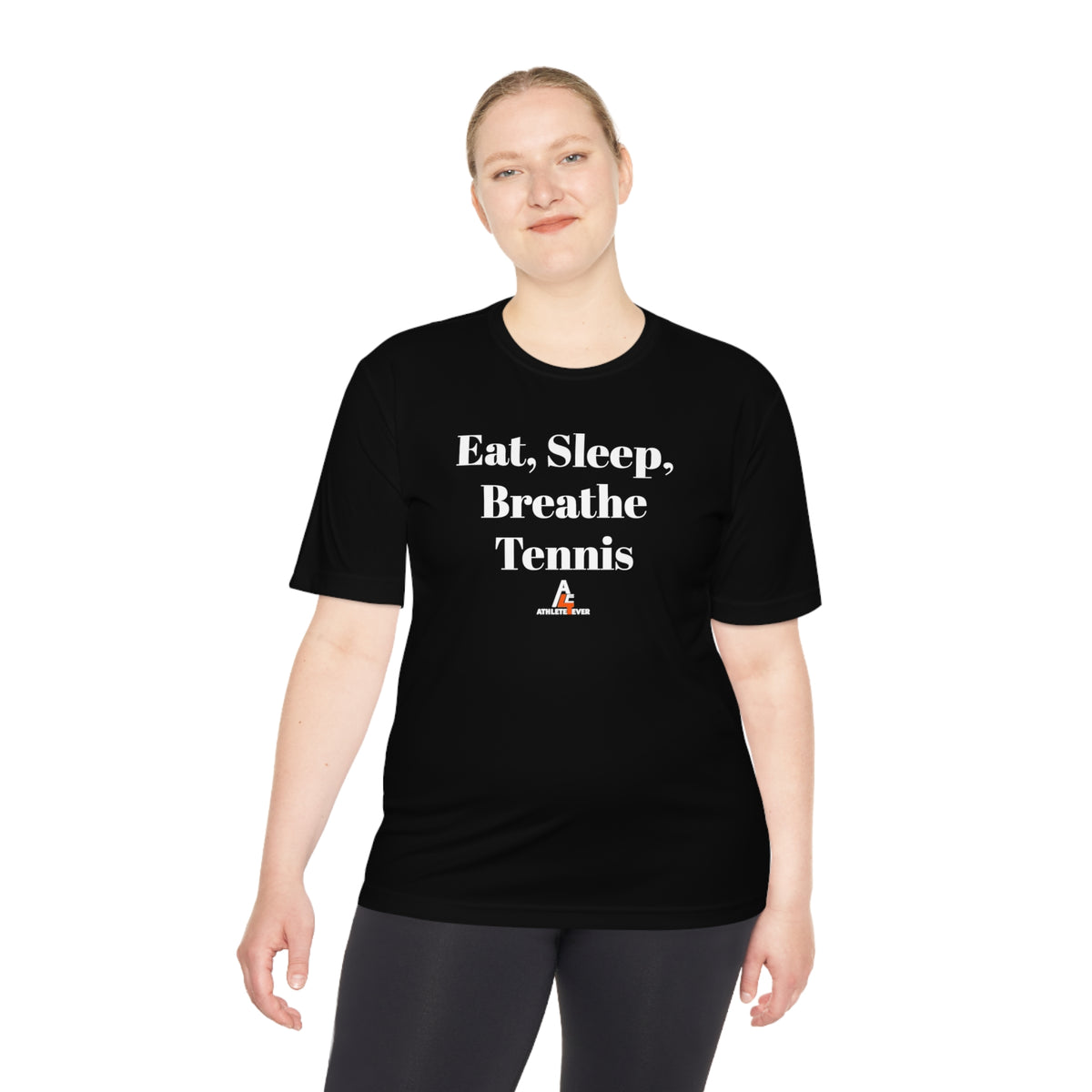 A4E Eat Sleep Breathe Tennis Unisex Moisture Wicking Tee