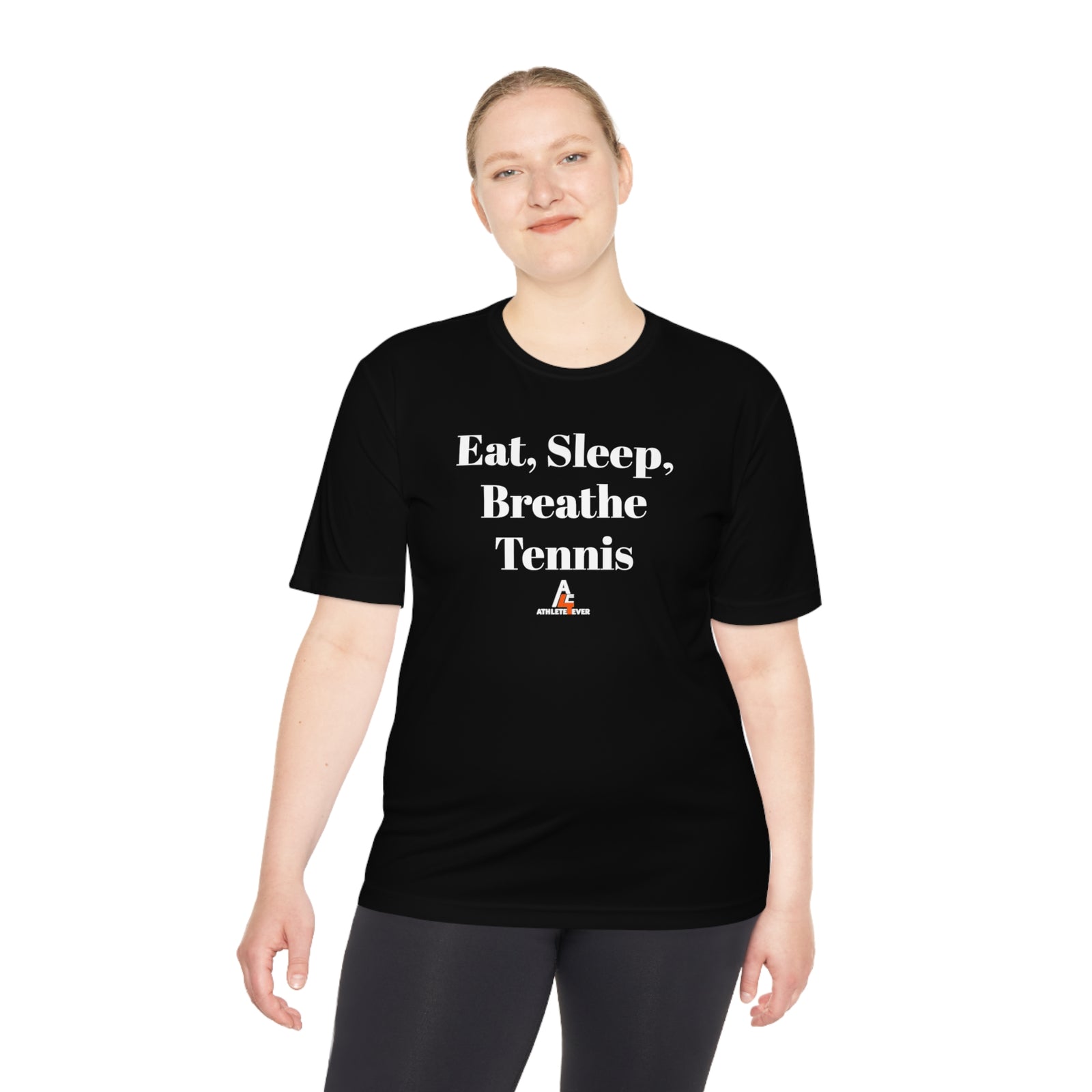 A4E Eat Sleep Breathe Tennis Unisex Moisture Wicking Tee
