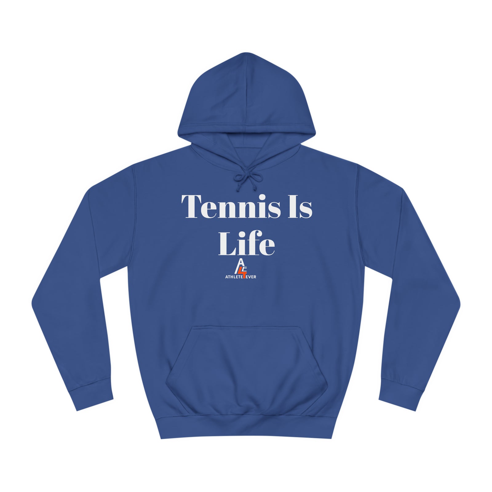 A4E Tennis Is Life Unisex Hooded Sweatshirt