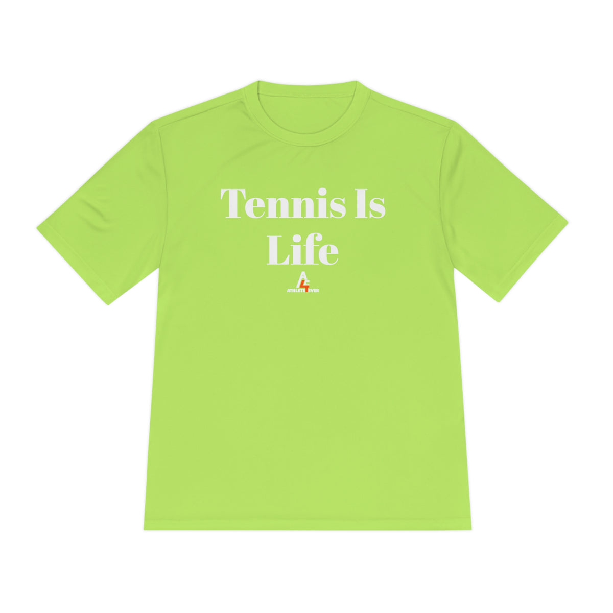 A4E Tennis Is Life Unisex Moisture Wicking Tee