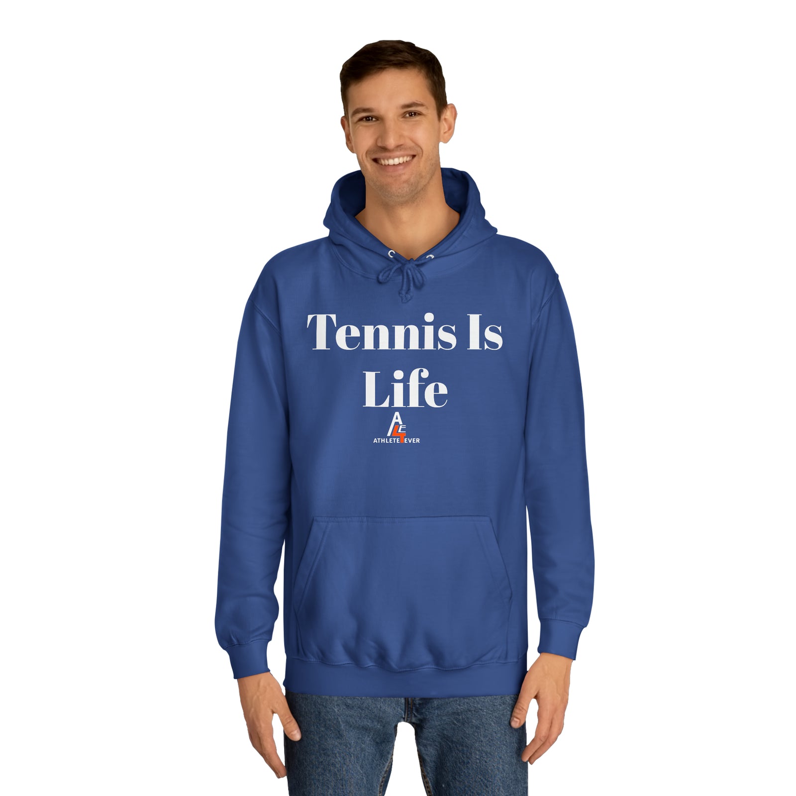 A4E Tennis Is Life Unisex Hooded Sweatshirt