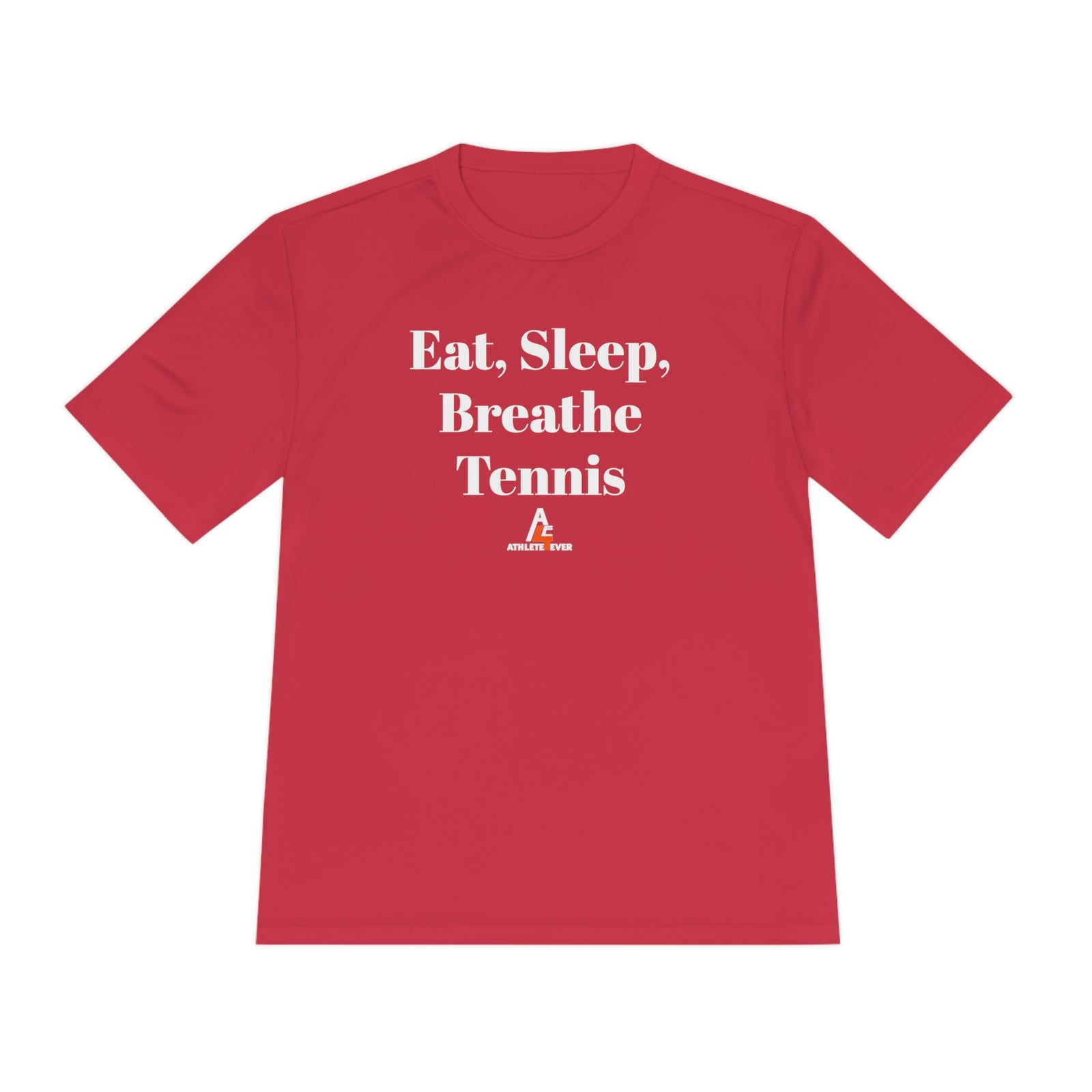 A4E Eat Sleep Breathe Tennis Unisex Moisture Wicking Tee