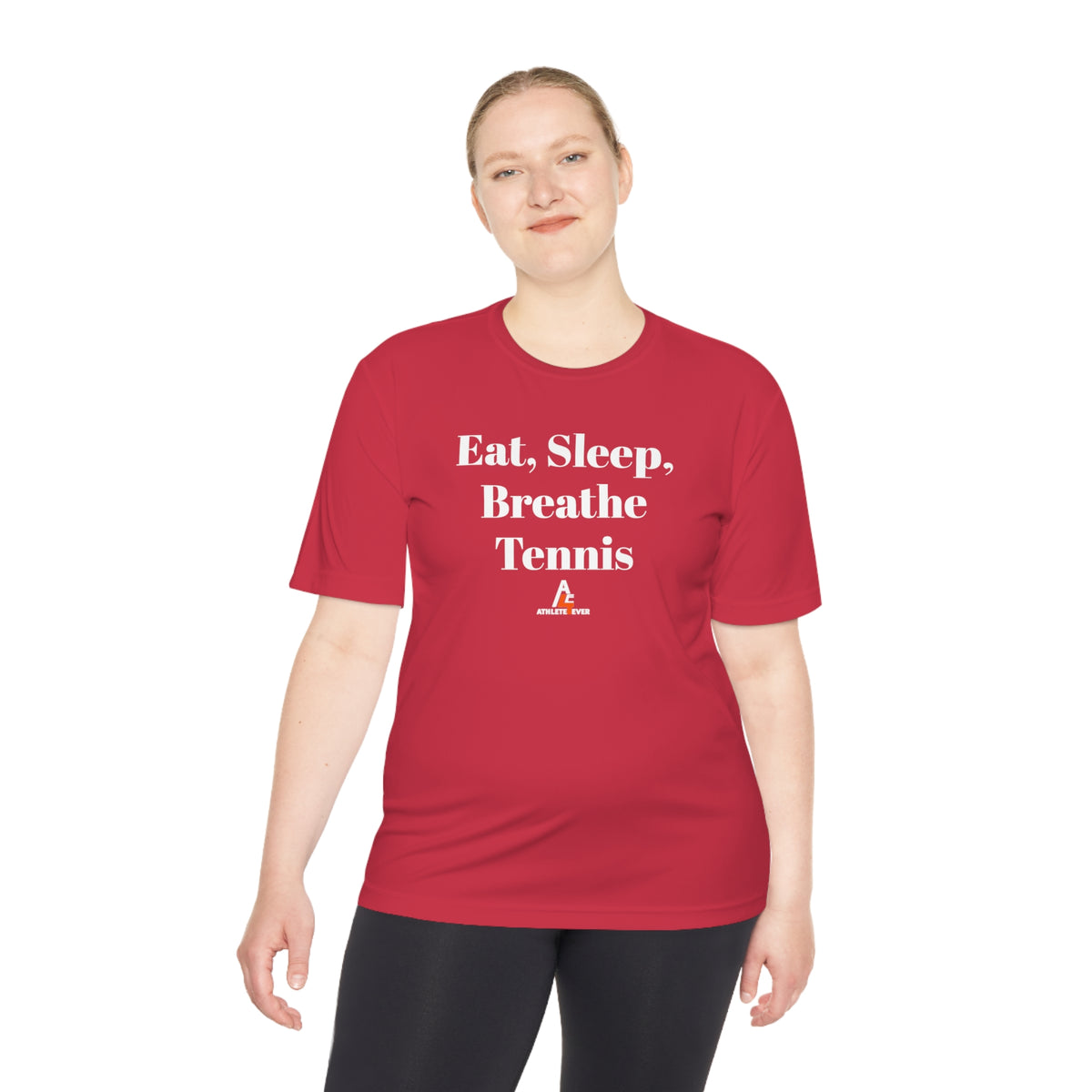 A4E Eat Sleep Breathe Tennis Unisex Moisture Wicking Tee