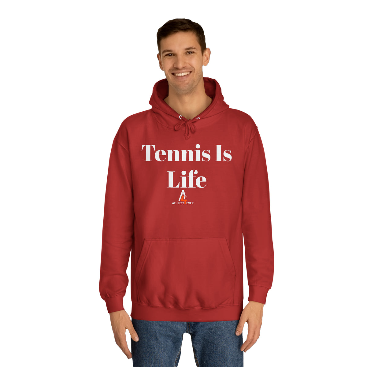 A4E Tennis Is Life Unisex Hooded Sweatshirt