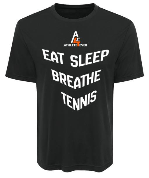 A4E Eat Sleep Breathe Tennis Unisex Moisture Wicking Tee