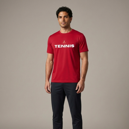 A4E Tennis Unisex Moisture Wicking Tee