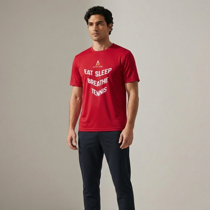 Eat Sleep Breathe Tennis Competitor Tee